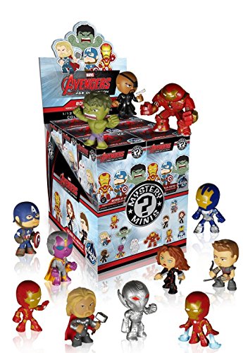 Funko Marvel Avengers 2 Age of Ultron Mystery Minis Vinyl Mini-Figure Display Box - Contains 12 Blind Box Figures