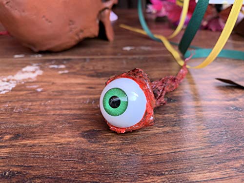 Life Sized Ripped Out Eyeball Halloween Prop