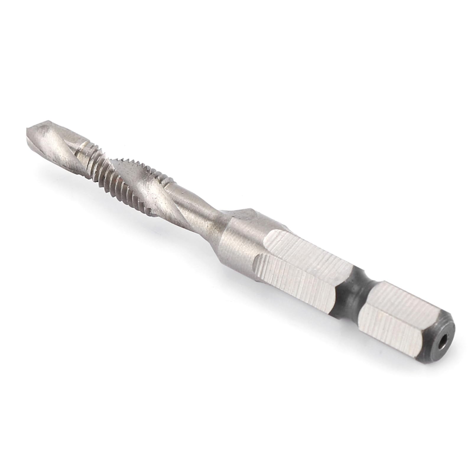 M5 HSS 1/4 Hex Shank Drill Tap Taper Drill Bits Power Tool Part for Soft Metal Iron Aluminum Plate
