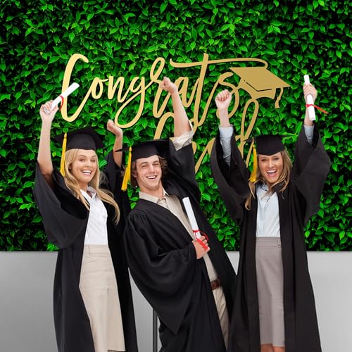 Fondo Fotográfico Graduación Verde 7x5 ft Mocsicka miniatura 6