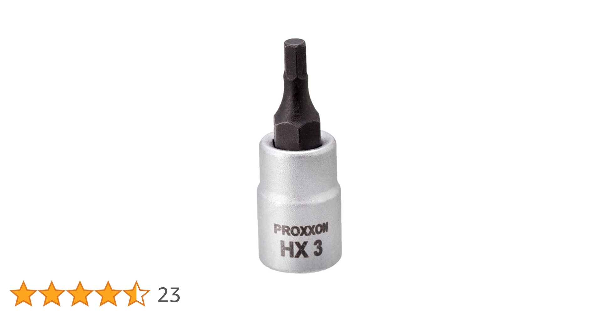 ぴのこ3 Amazon | プロクソン(PROXXON) ヘックスビットソケット 1/4