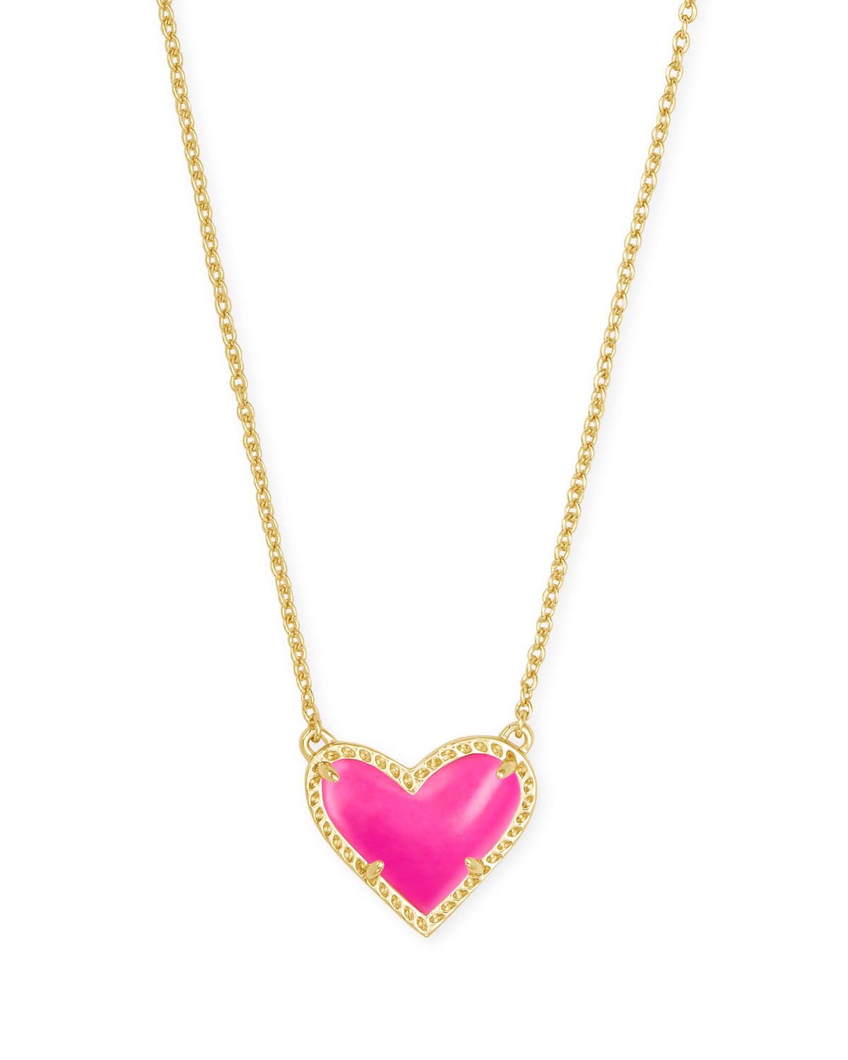 Kendra ScottAri Heart Adjustable Length Pendant Necklace for Women, Fashion Jewelry