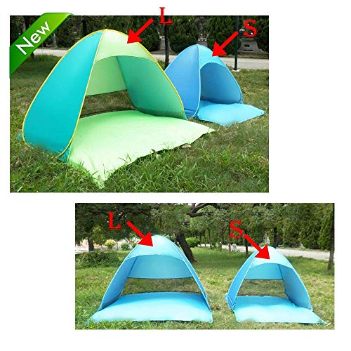 Tente de plage pop-up camping abri soleil léger protection UV automatique