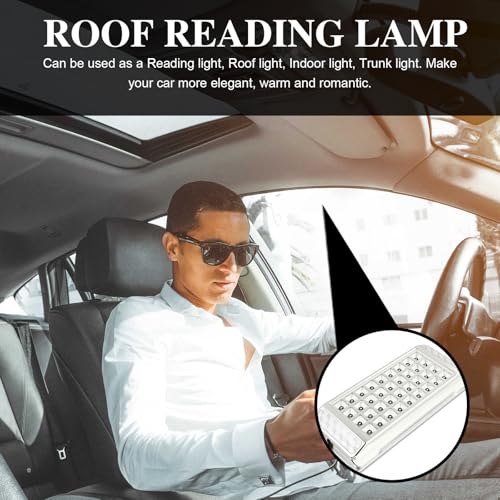 Luz de techo para coche y lámpara LED para interior de vehículo de 36 leds 5