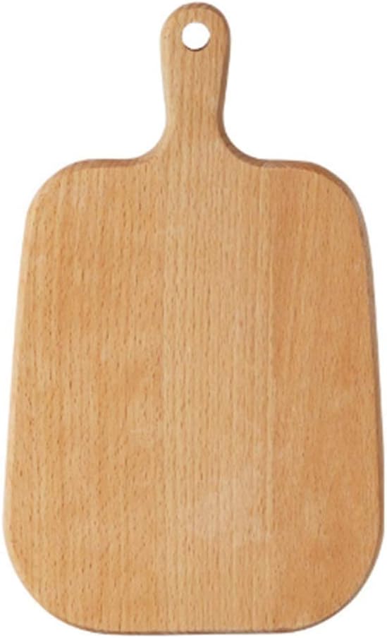 Cutting Board Kitchen Whole Wood Breadboard Lacquered and Waxed Solid Wood Cutting Board Pizza Sushi Bread Tray