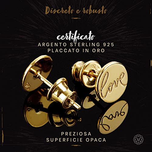 Modabilé Orecchini donna amore rotondo (8mm)