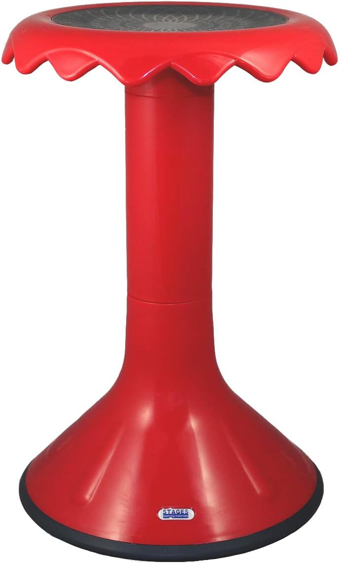 Stages Sensory Builder Wobble Stool 20" red Everything Else