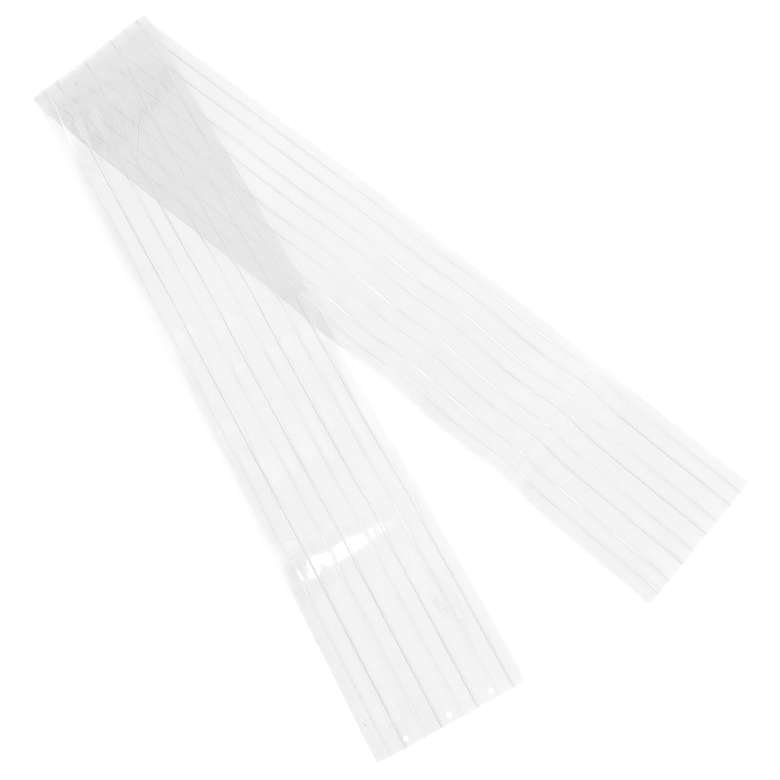 Rideau pour niche de chien et chat en PVC souple transparent 15cm x 1,95m