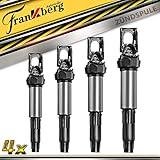  4x Zündspule für E39 E46 E53 E60 E63 E64 E65 E66 E88 X3 X5 M3 Z4 Cooper Benzin 2000-2014 12131712219