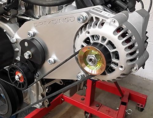 Dirty Dingo LS Vortec Truck Electric Water Pump Billet Alternator Bracket non Power Steering