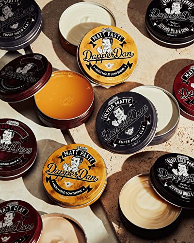 Pomade à base d'eau homme Dapper Dan Deluxe tenue moyenne brillance