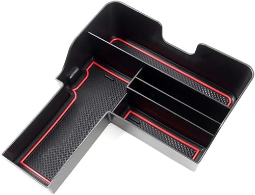 Miniatura 2 de Autorder Ajuste personalizado para organizador de consola central, Ford Explorer 2020 2021 2022 2023, accesorios, caja de reposabrazos, bandeja de