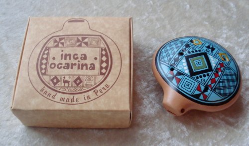 Flûte inca Ocarina authentique pour jouer la musique du Pérou