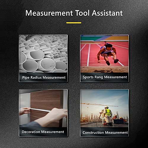 Utoolmart 100M / 328Ft Tape Measure,Portable Steel Frame Ruler, Metric Scale Stainless Steel Ruler,Precision Measuring Tools 1 Pcs #TOP5