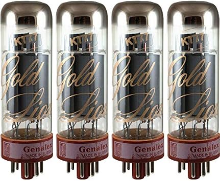 Vacuum Tube - KT77, Genalex Gold Lion, Matched Quad
