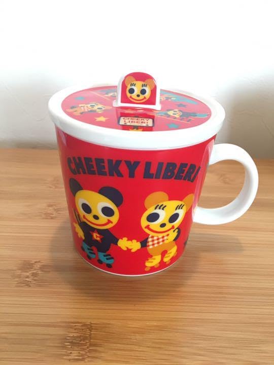 Amazon.co.jp: チーキー CHEEKY LIBERI ふた付きマグカップ 5個セット 