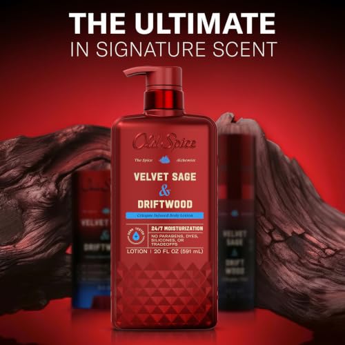 Old Spice Hand & Body Lotion for Men, Velvet Sage & Driftwood, 20 fl oz - image 8