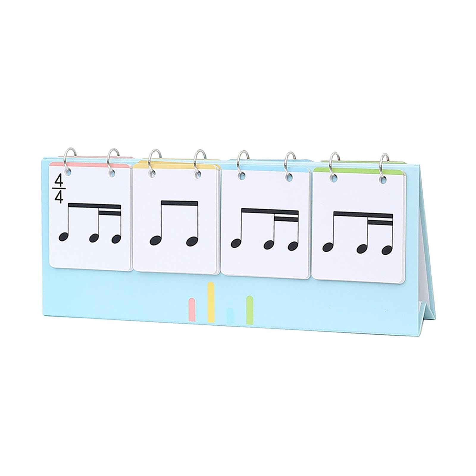 Notación Musical Aprendizaje de Lectura de Tarjetas Partituras Musicales