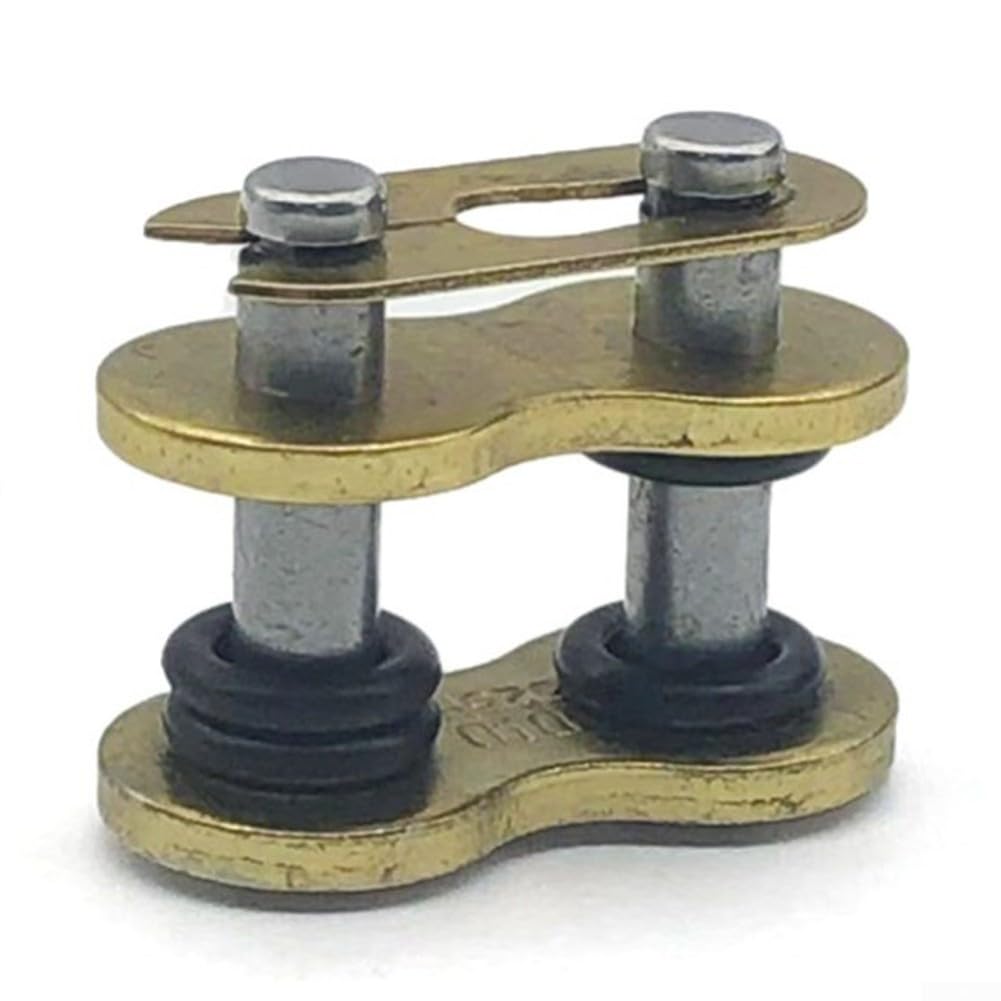 Paquete de 4 eslabones maestros de cadena de metal con sello ORing para cadenas 428 520 525 530 diseñadas para mejorar la longevidad de la cadena en motocicletas y vehículos