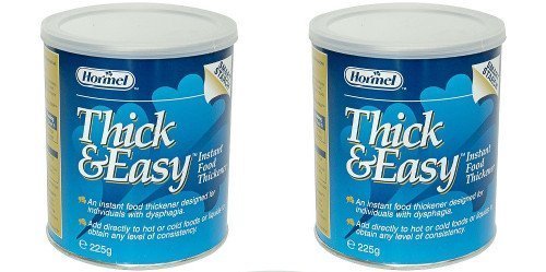 TWO PACK of Thick and Easy Food Thickener 225g by Thick and Easy