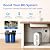 Waterdrop G2 Reverse Osmosis System, 7 Stage Tankless RO Water Filter System, Under Sink Water Filtration System, 400 GPD, 1:1 Pure to Drain, Reduces TDS, FCC Listed, Reduce PFAS, WD-G2-W, White