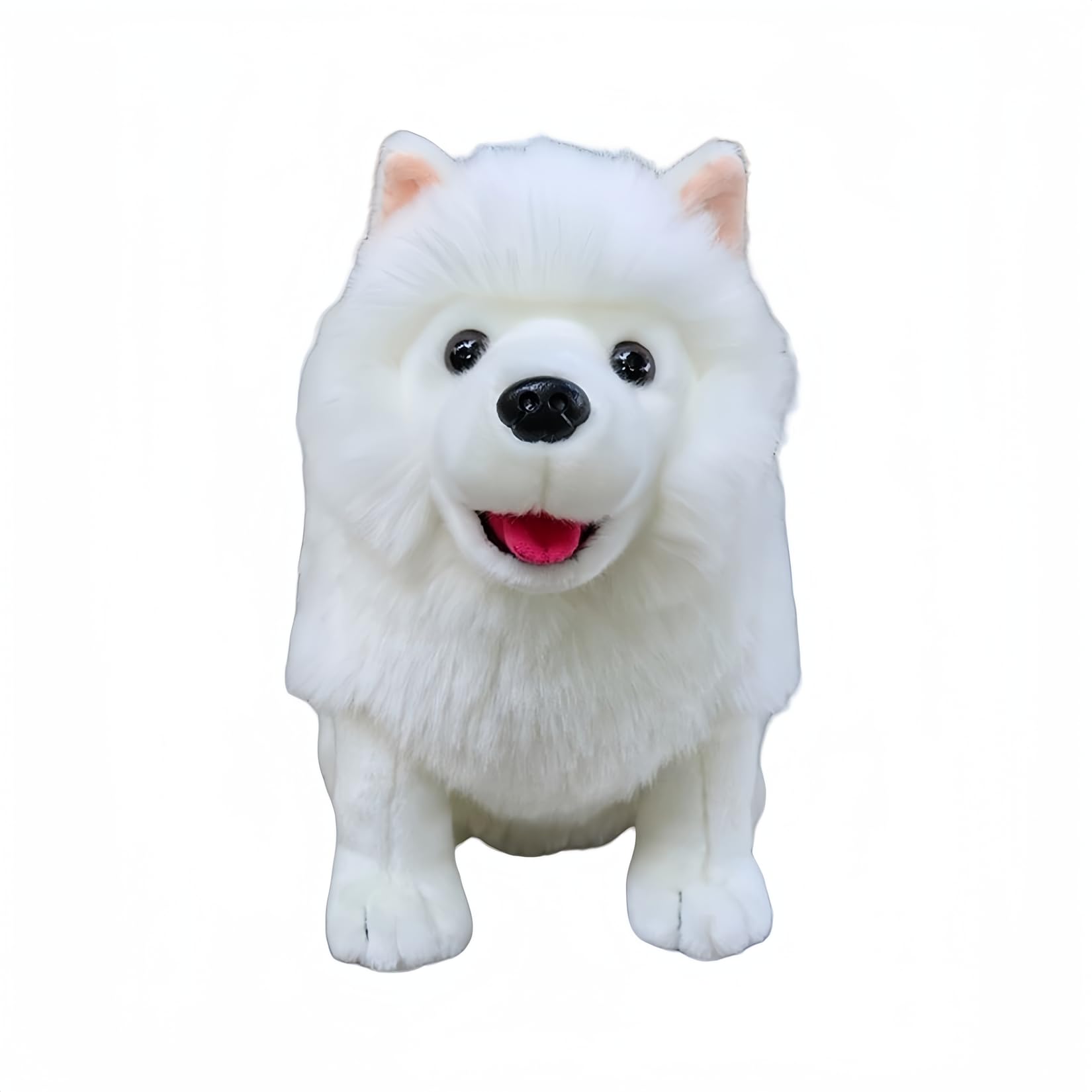 Amazon.co.jp: MAIBED サモエド 犬 ぬいぐるみ リアル ストレス解消
