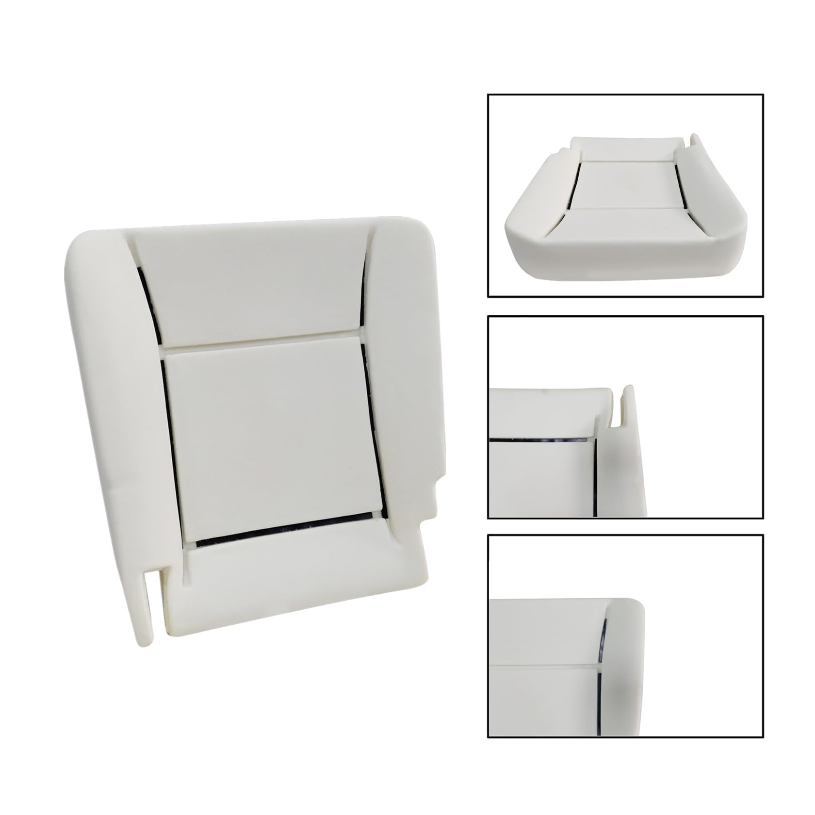 FZJDSD Front Driver Side Bottom Seat Foam Cushion Compatible with Dodge Ram 1500 2500 3500 4500 5500 2006 2007 2008 2009 2010
