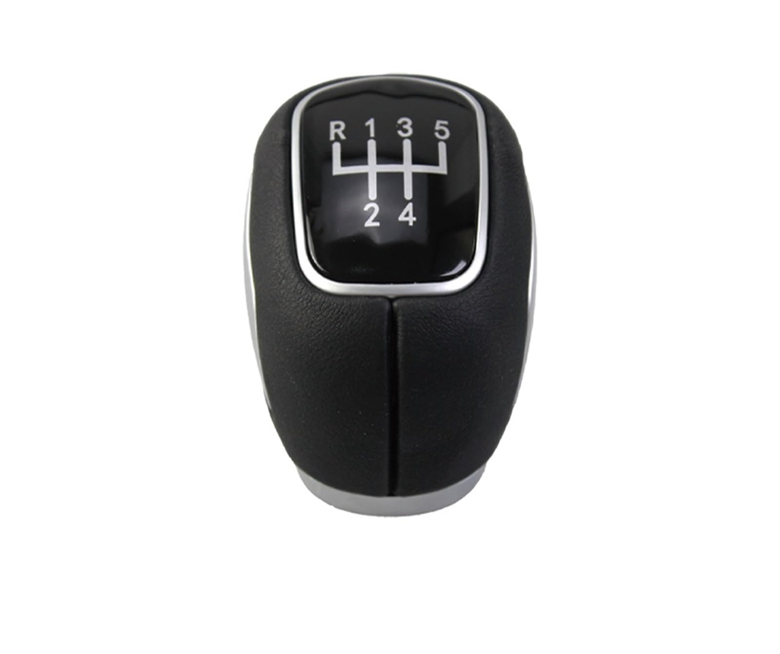 Ouvecr Black 5 Speed 12Mm Car Shift Gear Knob Handle For Chevrolet For Chevy For Cruze 2009-2015 Car 5/6 Speed Manual Gear Shift Knob Lever Headball Gear Shift Cover(Black 5 Speed 12Mm)