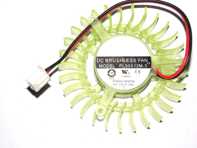 Ventilateur PL50S12M-3 12V à haut flux thermique pour PC