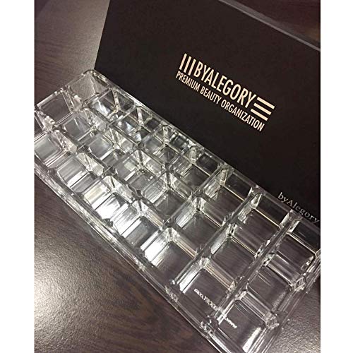 byAlegory Premium Beauty Organization Acrylic Lipstick Organizer