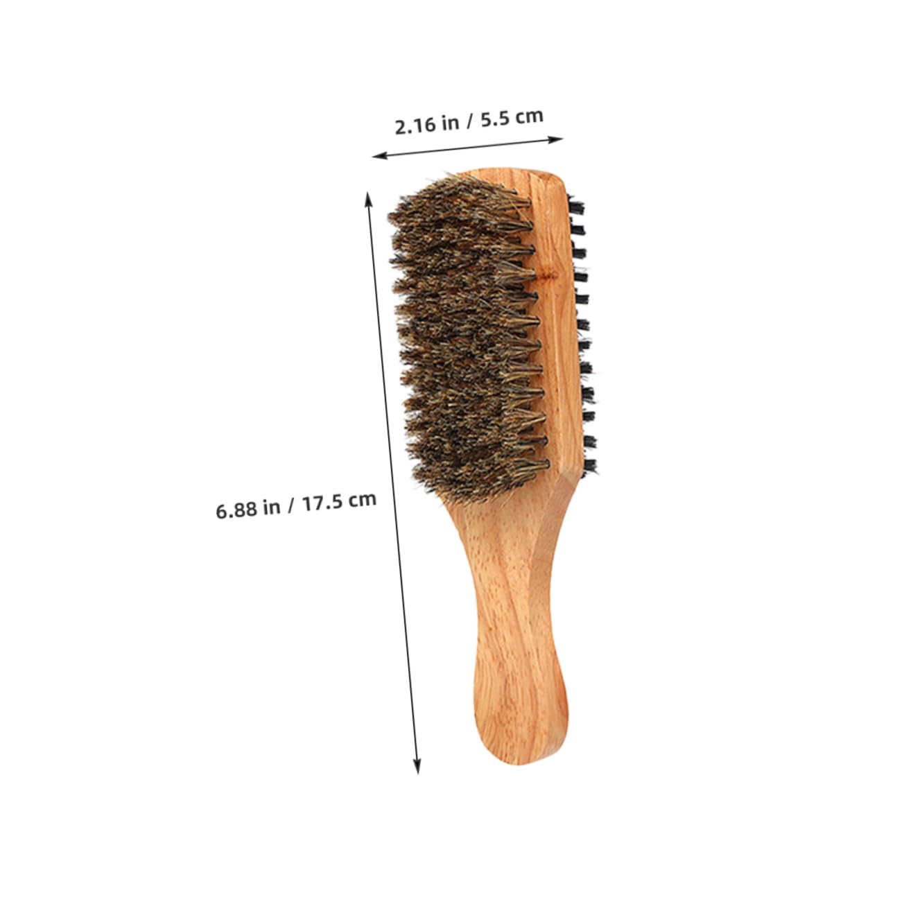 WOFASHPURET Men's Wooden Beard Comb Styling Brush Viking Beard Brush Hair Styling Comb