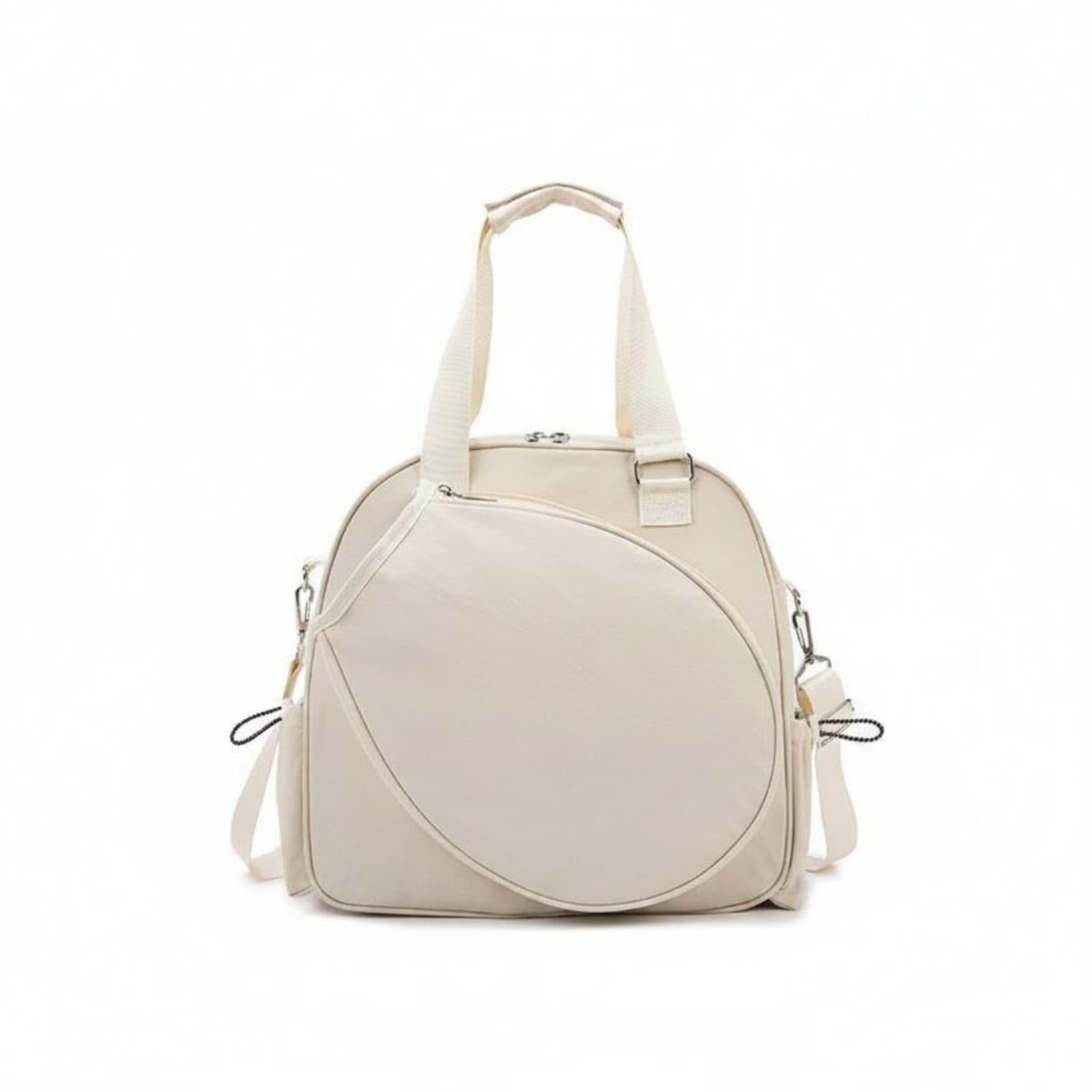 Large Capacity Badminton Racket Backpack White | Carrying Storage Capacity Comfort Daily Versatility Large White-image-41