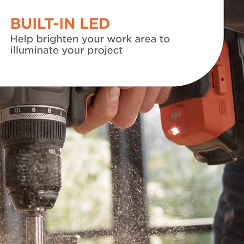Black+Decker POWERCONNECT Brushless Drill