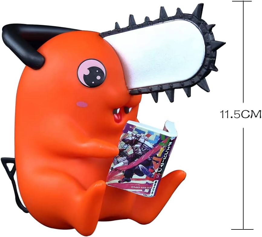 Makima Figures Power Reze Kantana Man Mitaka ASA Anime Action Figures Reading Book 11.5cm Cartoon Anime Character Figurine Ornament