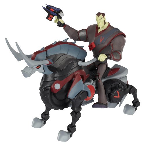 Slugterra 4-inch Human Figure with Mecha Beast - Dr. Blakk & Thundarr