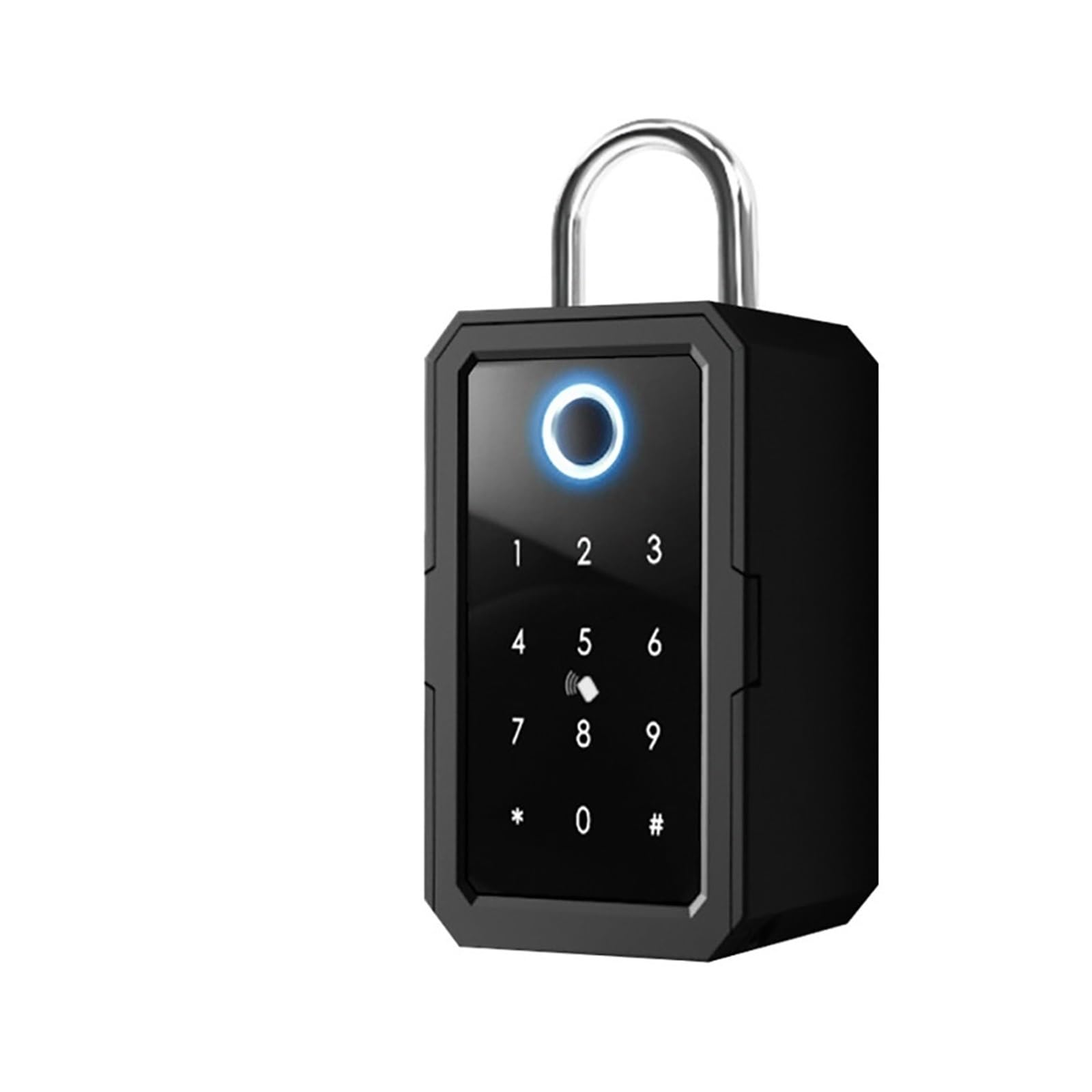 CVFRDD Security Safe Box Smart Key Lock Box Ttlock APP Waterproof Combination Safe Digital Finrprint Unlock KeyBox For House Stora