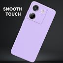 Pikkme Back Cover for Poco M7 Pro 5G | Camera Protection | Shockproof Soft Matte Silicon Back Case (Purple) gallery image