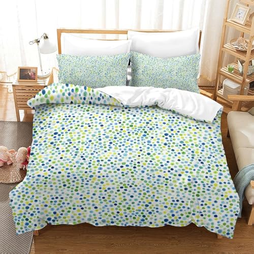 Housse de couette super douce et résistante à fermeture éclair pour lit simple 140x200 - 3