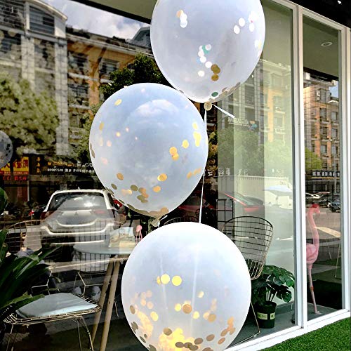 BLUETOP 5PCS Party Table Runners Red 72 Inch Sequin Table Runner, 20 Pieces Balloons, 2 Pieces White String for Birthday Wedding Party Celebration Activity Decorations