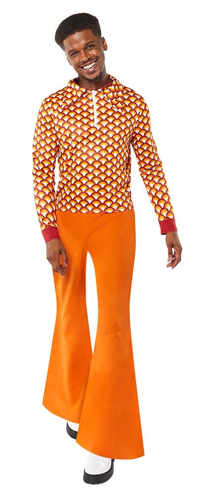 amscan !! LACKING DETAILS (See Descr.) - (PKT) (9910338) Adult Mens 70s Costume (Medium)