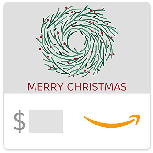Amazon eGift Card - Merry Christmas Wreath 2020