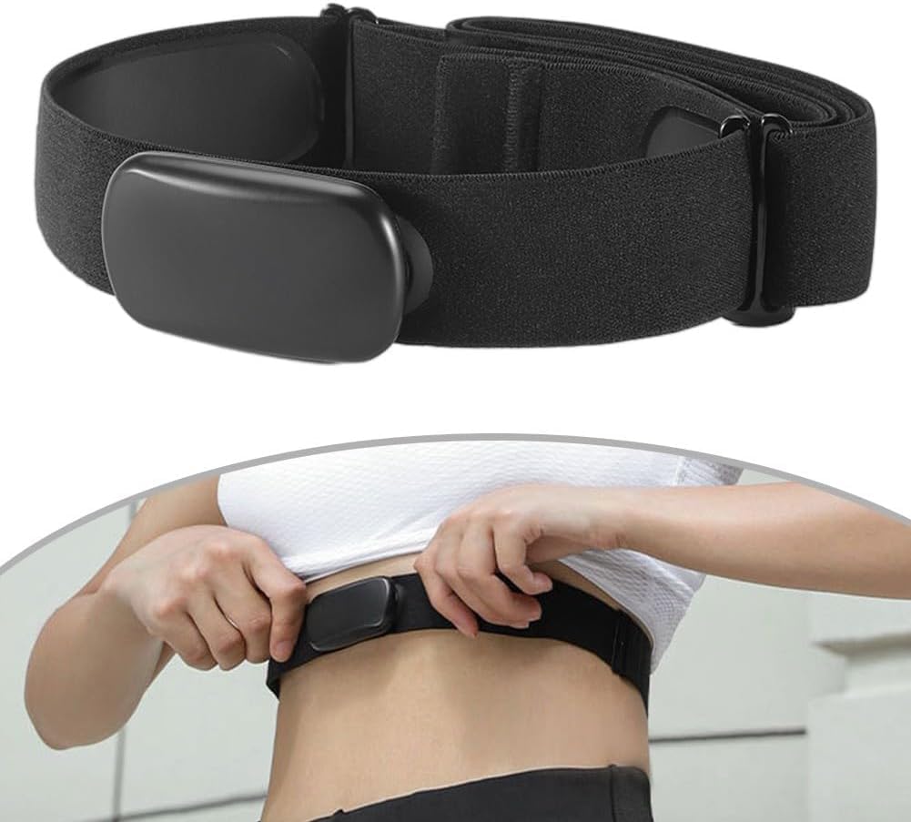 Cardiofrequenzimetro avanzato con BLE 4 0 e tecnologia ANT+, comfort, facile da indossare, rilevamento automatico dell'usura, dati precisi per il monitoraggio delle prestazioni in bicicletta