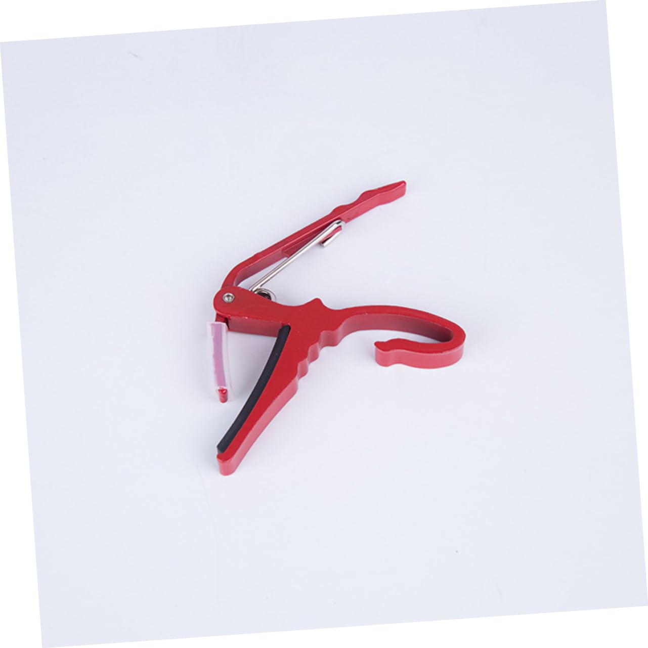 Milisten Acoustic Guitar Capos 4pcs Clip-on Tuner Clamp Style for Folk Guitar Ukulele