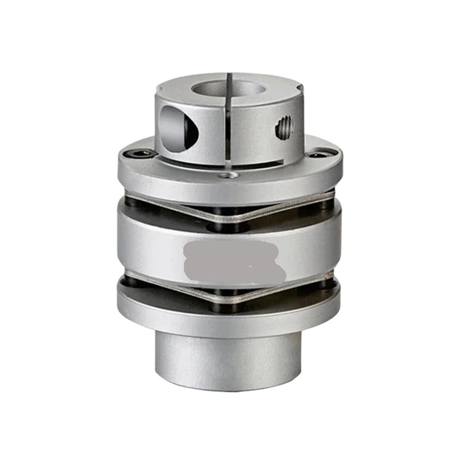 Giunto flessibile a doppia membrana 1pc Connettore for albero stile morsetto in lega di alluminio(44x47 6-18)