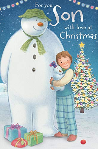 The Snowman and Snowdog Official Christmas Card for You Son with Love