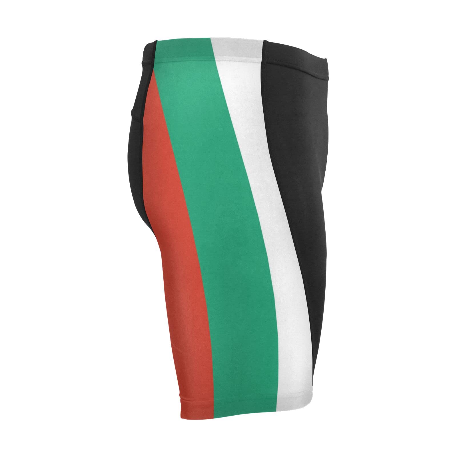Bulgaria Flag Men's Bike Shorts Padded Cycling Bicycle Biking Shorts Tight Multicolor