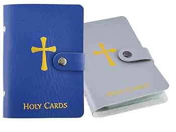 Eersida 4 Pcs Holy Card Holder Carrying Each Case Hold To 40, Prayer Holder