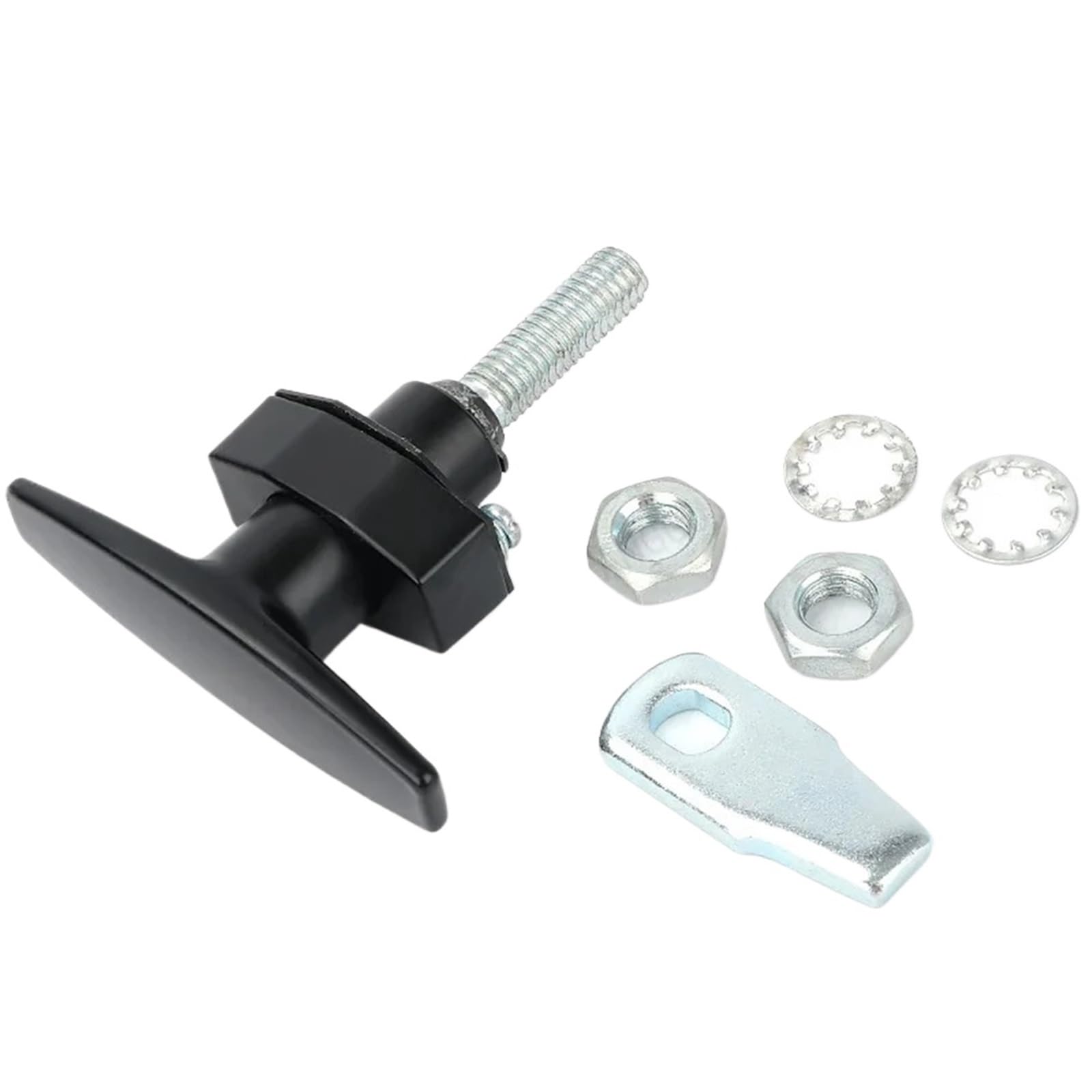 Compression Cam Lock Black T Shape Handle Locks Equipment Door Telescopic Switch Industrial Cabinet Hardware for Cabinet Letterbox