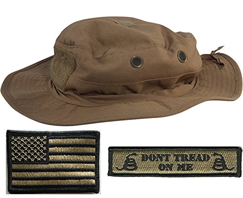 Gadsden and Culpeper Operator Boonie Hat Bundle & Patches - USA/DTOM