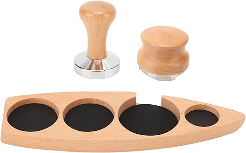 Juego de 3 soportes para manipulación de café, café en polvo, café, estación de manipulación, martillo, soporte para distribuidor, organización para